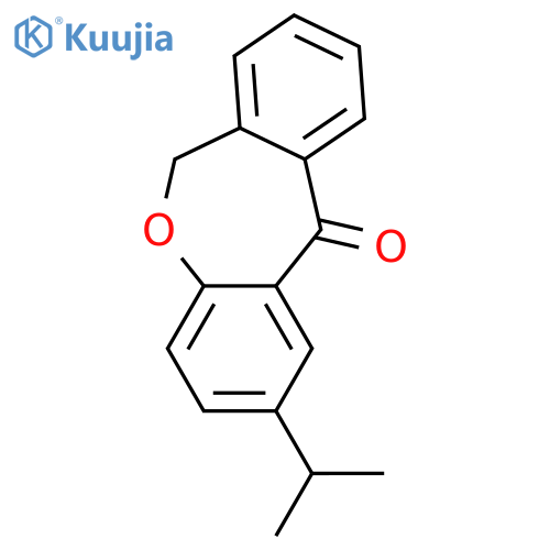 Dibenz[b,e]oxepin-11(6H)-one, 2-(1-methylethyl)- structure