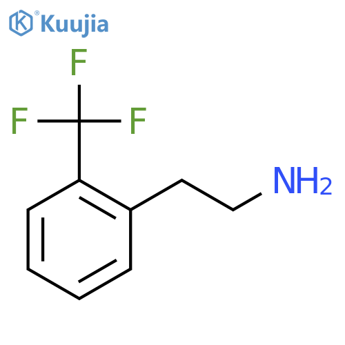 2-[2-(trifluoromethyl)phenyl]ethan-1-amine structure