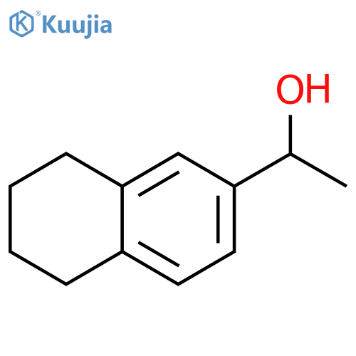 1-(5,6,7,8-tetrahydronaphthalen-2-yl)ethan-1-ol structure