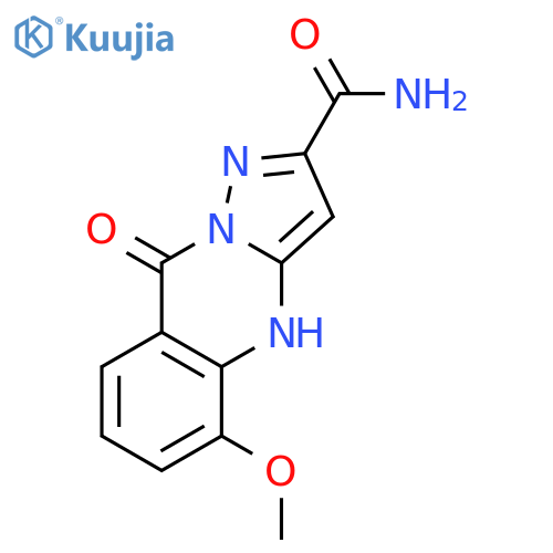 Pyrazolo[5,1-b]quinazoline-2-carboxamide,4,9-dihydro-5-methoxy-9-oxo- structure