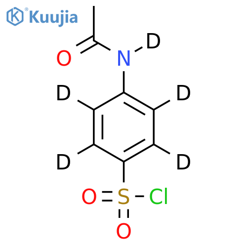 4-Acetamidobenzene-d4-sulfonyl Chloride structure