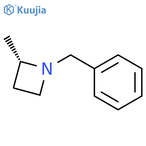 Azetidine,2-methyl-1-(phenylmethyl)-, (2S)- structure