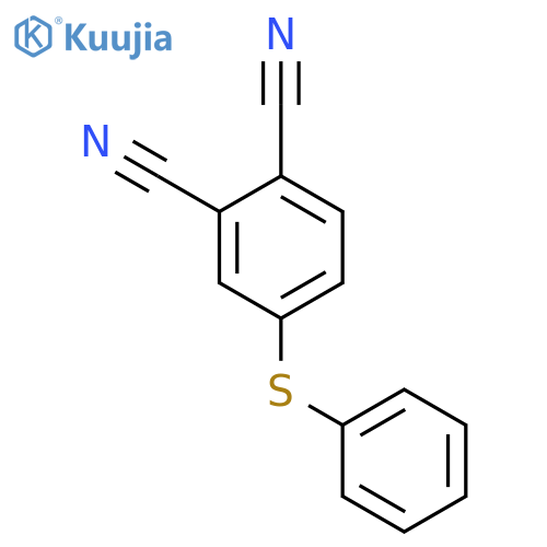 4-(Phenylthio)phthalonitrile structure
