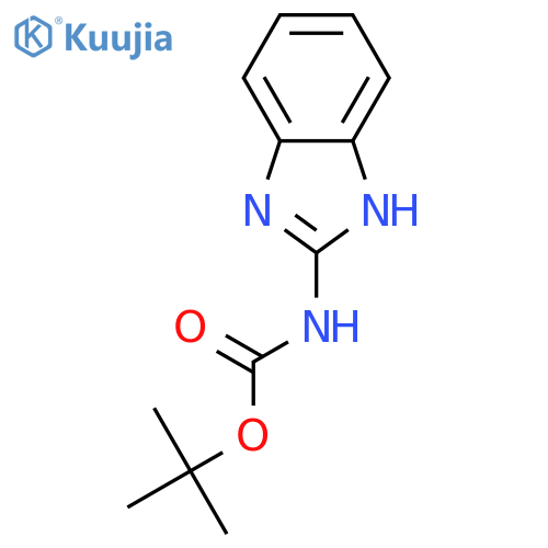 tert-butyl 1H-benzo[d]imidazol-2-ylcarbamate structure