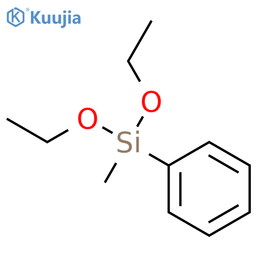 Diethoxy(methyl)phenylsilane structure