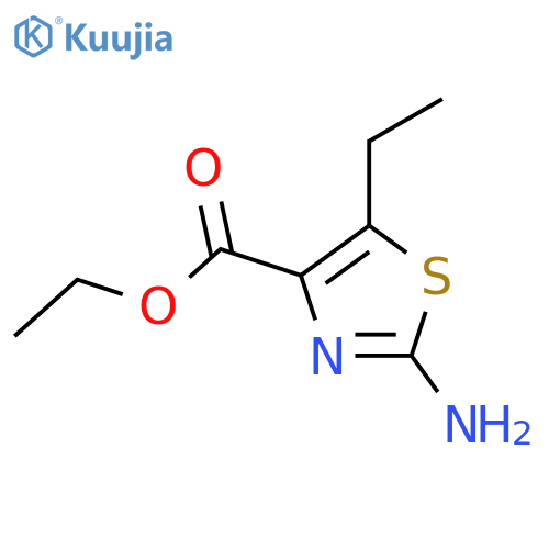ethyl 2-amino-5-ethyl-1,3-thiazole-4-carboxylate structure