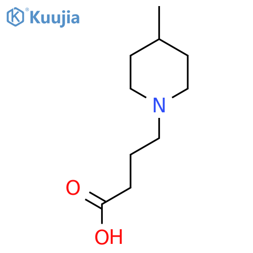 4-(4-Methylpiperidin-1-yl)butanoic acid structure