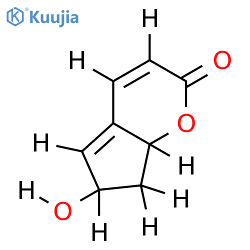3-(3'-R-Hydroxycyclopent-1-enyl)-Z-propensaeure-1,5'-R-lacton structure