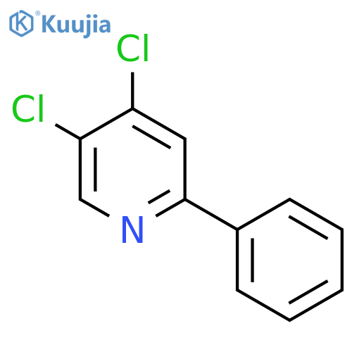 4,5-Dichloro-2-phenylpyridine structure