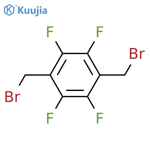 Benzene,1,4-bis(bromomethyl)-2,3,5,6-tetrafluoro- structure
