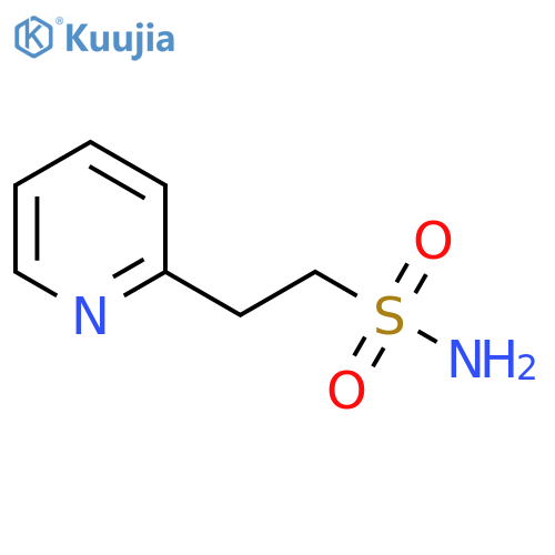2-(pyridin-2-yl)ethane-1-sulfonamide structure