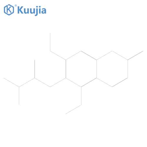 2H-1-Benzopyran-2-one, 5,7-dimethoxy-6-(3-methyl-2-oxobutyl) structure