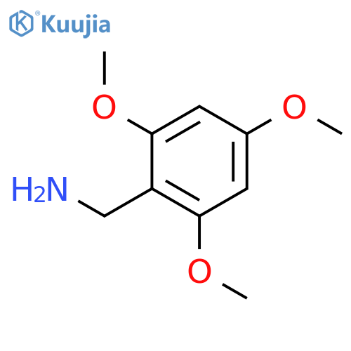 (2,4,6-Trimethoxyphenyl)methanamine structure