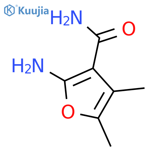 3-Furancarboxamide,2-amino-4,5-dimethyl- structure