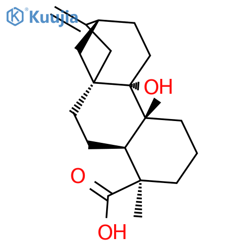Kaur-16-en-18-oic acid,9-hydroxy-, (4a)-(9CI) structure