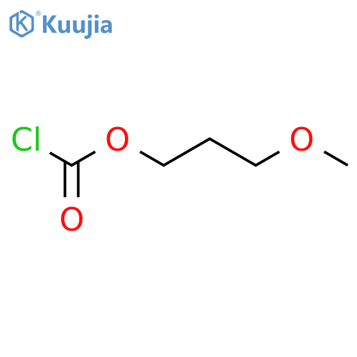 Carbonochloridic acid, 3-methoxypropyl ester structure