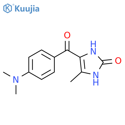 2H-Imidazol-2-one, 4-[4-(dimethylamino)benzoyl]-1,3-dihydro-5-methyl- structure