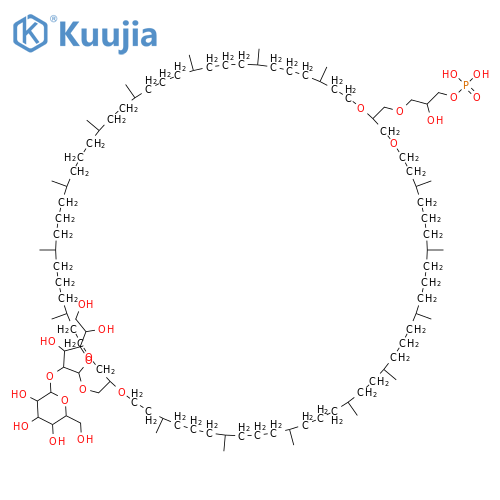 Caldarchaeol; O-(3-O-Phosphoglyceryl), O'-[α-D-glucopyranosyl-(1→2)-β-D-galactofuranoside] structure