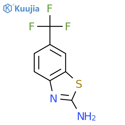 6-(Trifluoromethyl)benzo[d]thiazol-2-amine structure