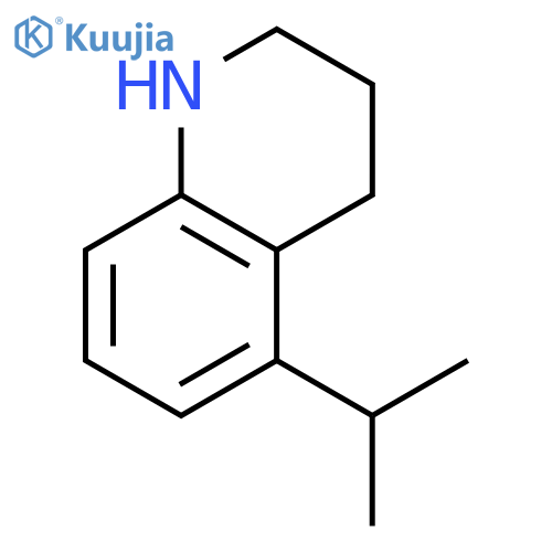 5-(propan-2-yl)-1,2,3,4-tetrahydroquinoline structure