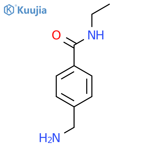 N-Ethyl 4-(aminomethyl)benzamide structure