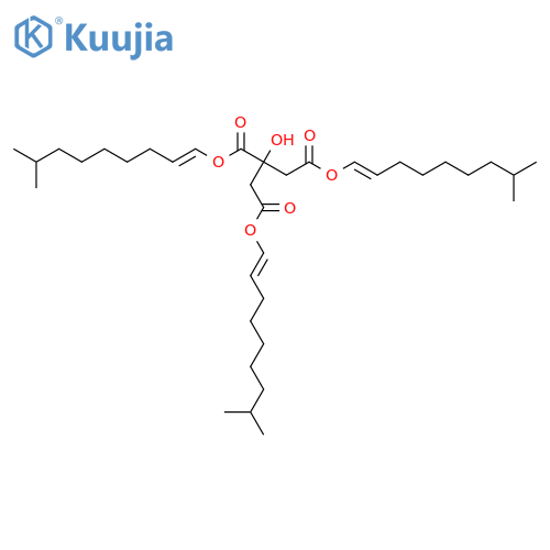 1,2,3-PROPANETRICARBOXYLIC ACID, 2-HYDROXY-, TRIISODECENYL ESTER structure