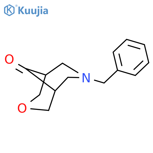 7-Benzyl-3-oxa-7-azabicyclo[3.3.1]nonan-9-one structure