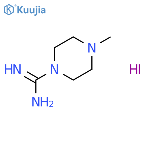 4-Methylpiperazine-1-carboximidamide Hydroiodide structure