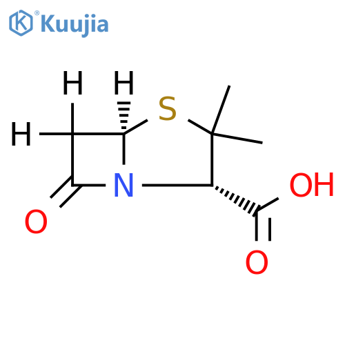 (2S-cis)-3,3-Dimethyl-7-oxo-4-thia-1-azabicyclo3.2.0heptane-6,6-d2-2-carboxylic Acid structure