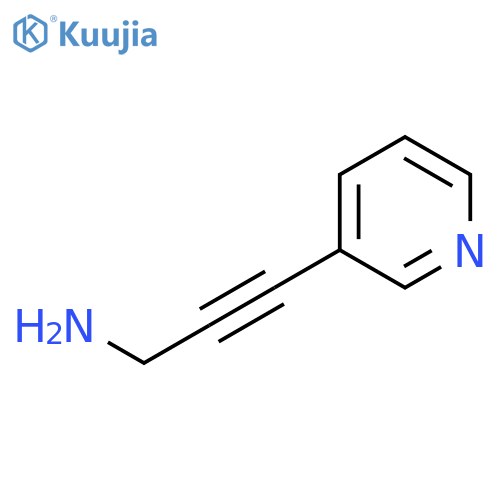 3-(pyridin-3-yl)prop-2-yn-1-amine structure