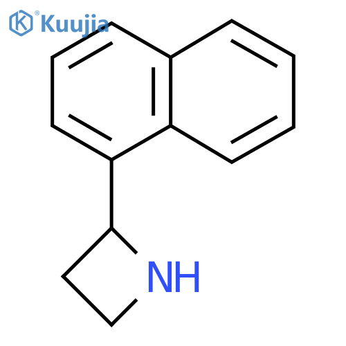 2-(naphthalen-1-yl)azetidine structure