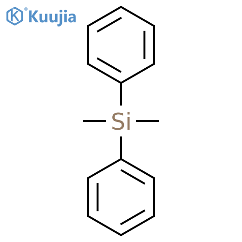 Dimethyldiphenylsilane structure