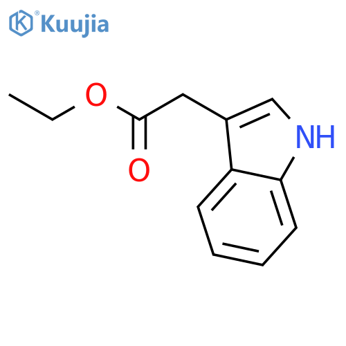 Ethyl Indole-3-acetate structure