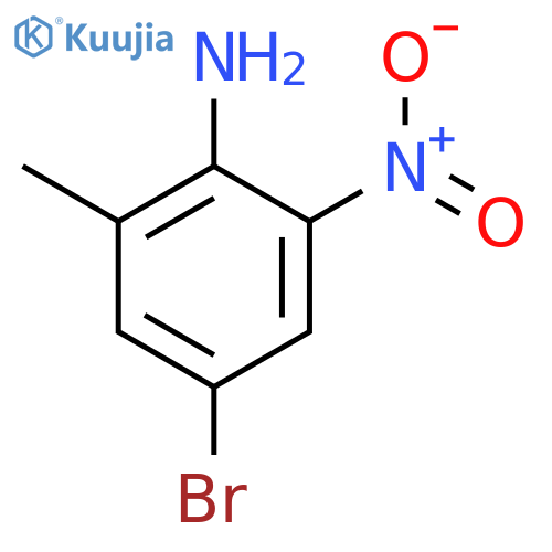 4-bromo-2-methyl-6-nitro-aniline structure