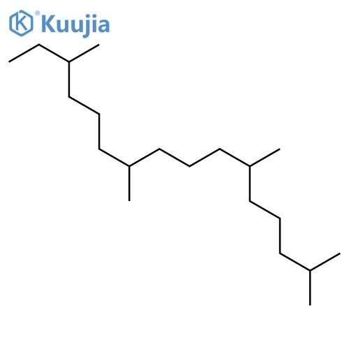 2,6,10,14-Tetramethylhexadecane; (6R,10R,14S)-form structure