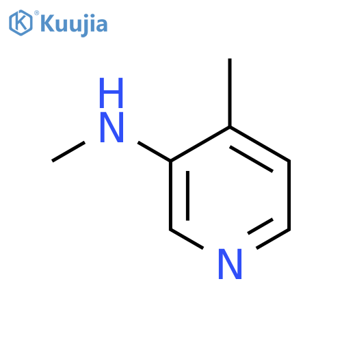N,4-Dimethylpyridin-3-amine structure