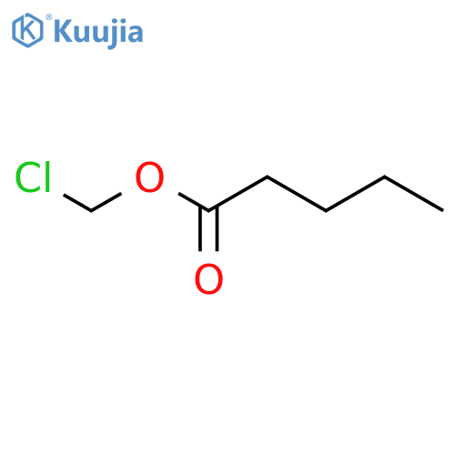 Pentanoic acid, chloromethyl ester structure