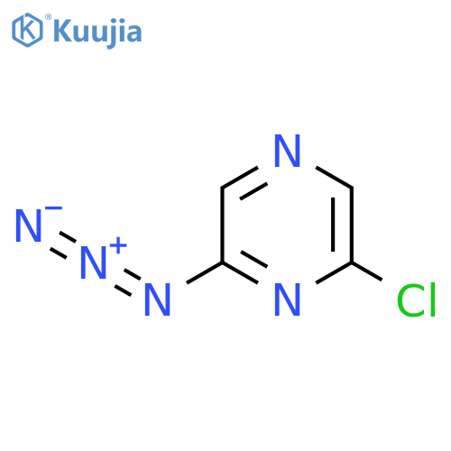 2-Azido-6-chloropyrazine structure