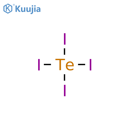Tellurium tetraiodide structure
