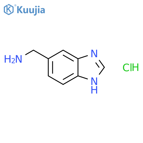 (1H-Benzimidazol-5-ylmethyl)amine Dihydrochloride structure