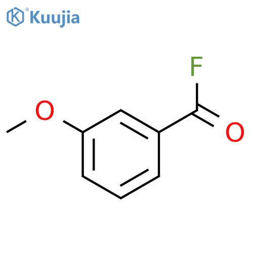 Benzoyl fluoride,3-methoxy- structure