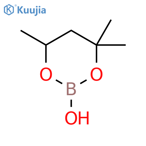 4,4,6-trimethyl-1,3,2-dioxaborinan-2-ol structure