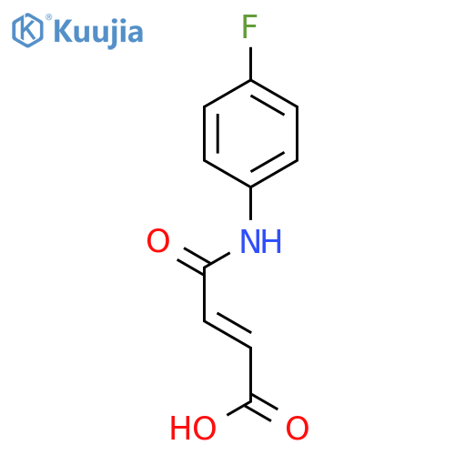 N-(4-fluorophenyl)maleamic acid structure