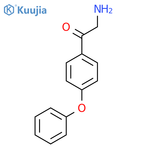 2-amino-1-(4-phenoxyphenyl)ethan-1-one structure