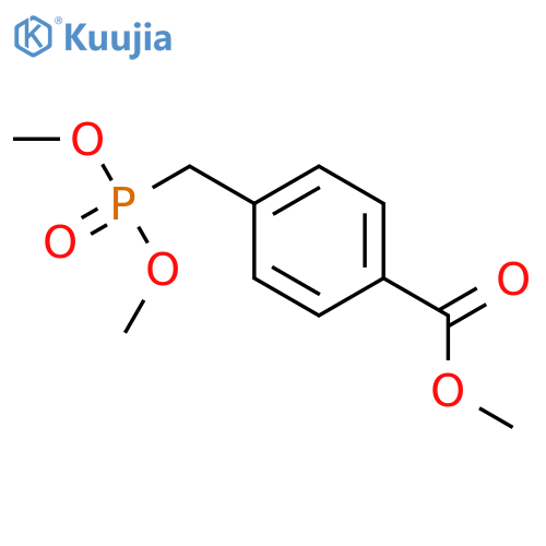 4-(Dimethoxy-Phosphorylmethyl)-Benzoic Acid Methyl Ester structure