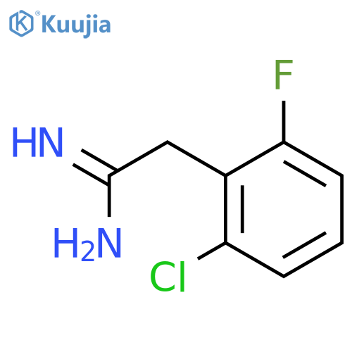 2-(2-chloro-6-fluorophenyl)ethanimidamide structure