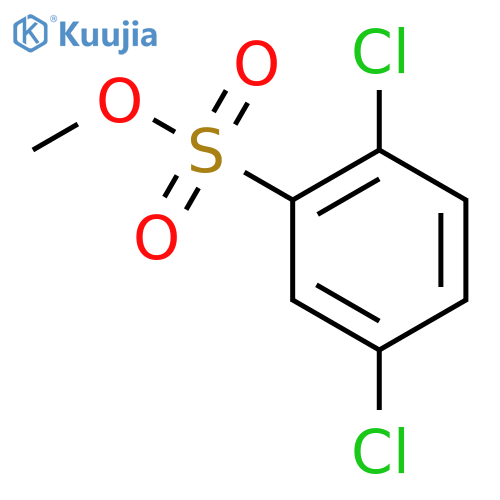 Benzenesulfonic acid,2,5-dichloro-, methyl ester structure