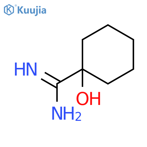1-hydroxycyclohexane-1-carboximidamide structure