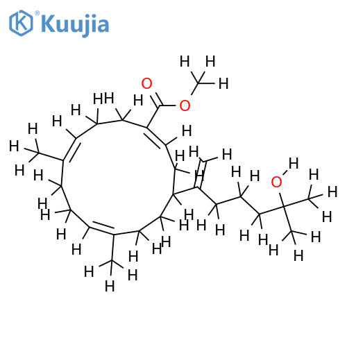 18-dihydro-19-hydroxy-cericeroic acid methyl ester structure