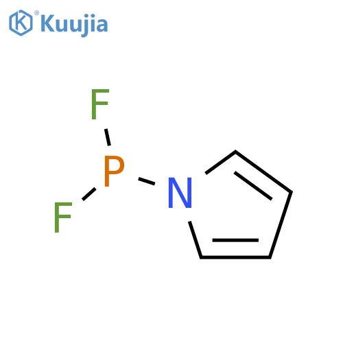 Phosphonous difluoride,1H-pyrrol-1-yl- (9CI) structure